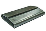 Замок металлический для стальной ленты M 19*45 (0,9) цинк матовый